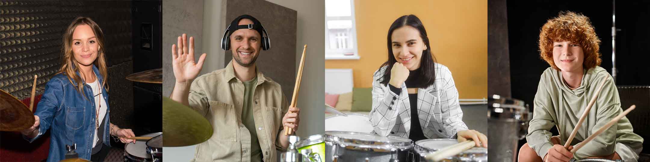 Drum Lessons NYC Student Lineup 2